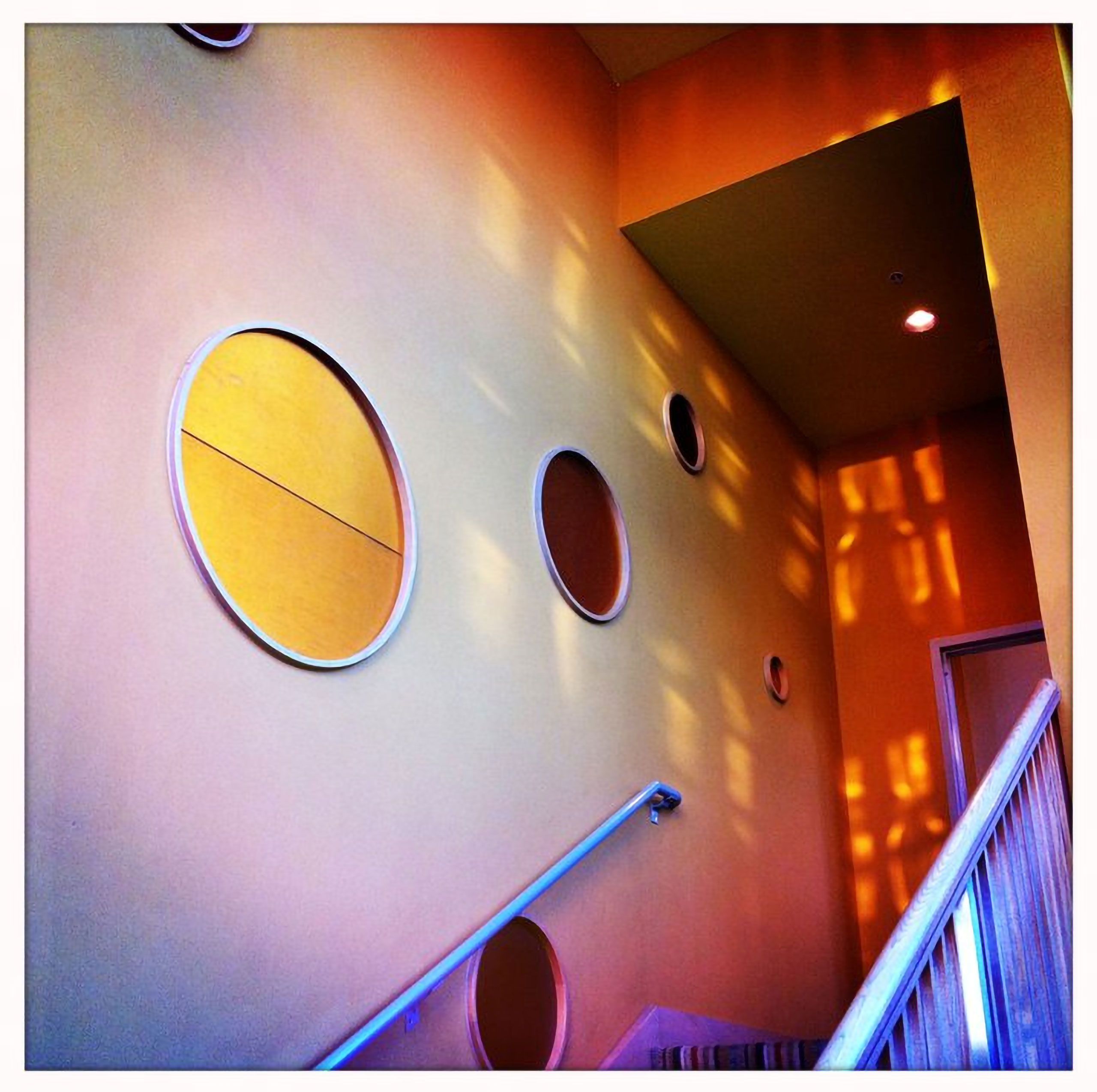 FOOW Fish Out of Water Restaurant seaside Florida stairwell