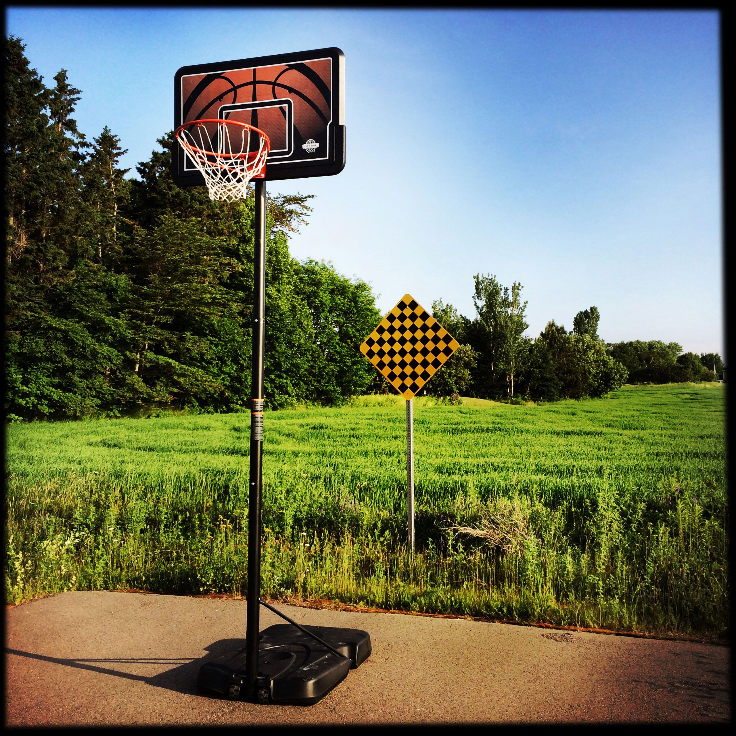 Basketball ball net Victoria by the sea PEI canada