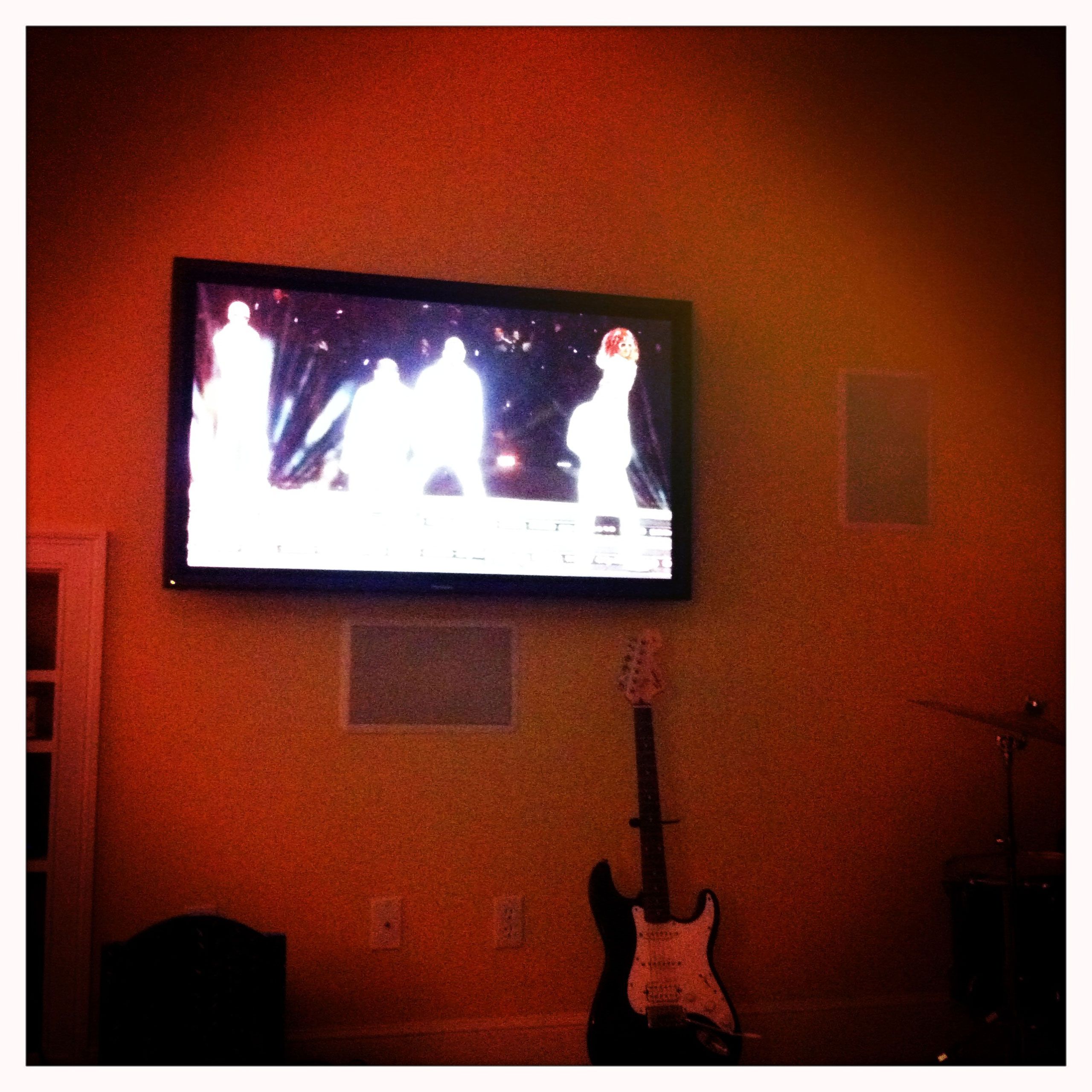 TV and Guitar Super Bowl half time show