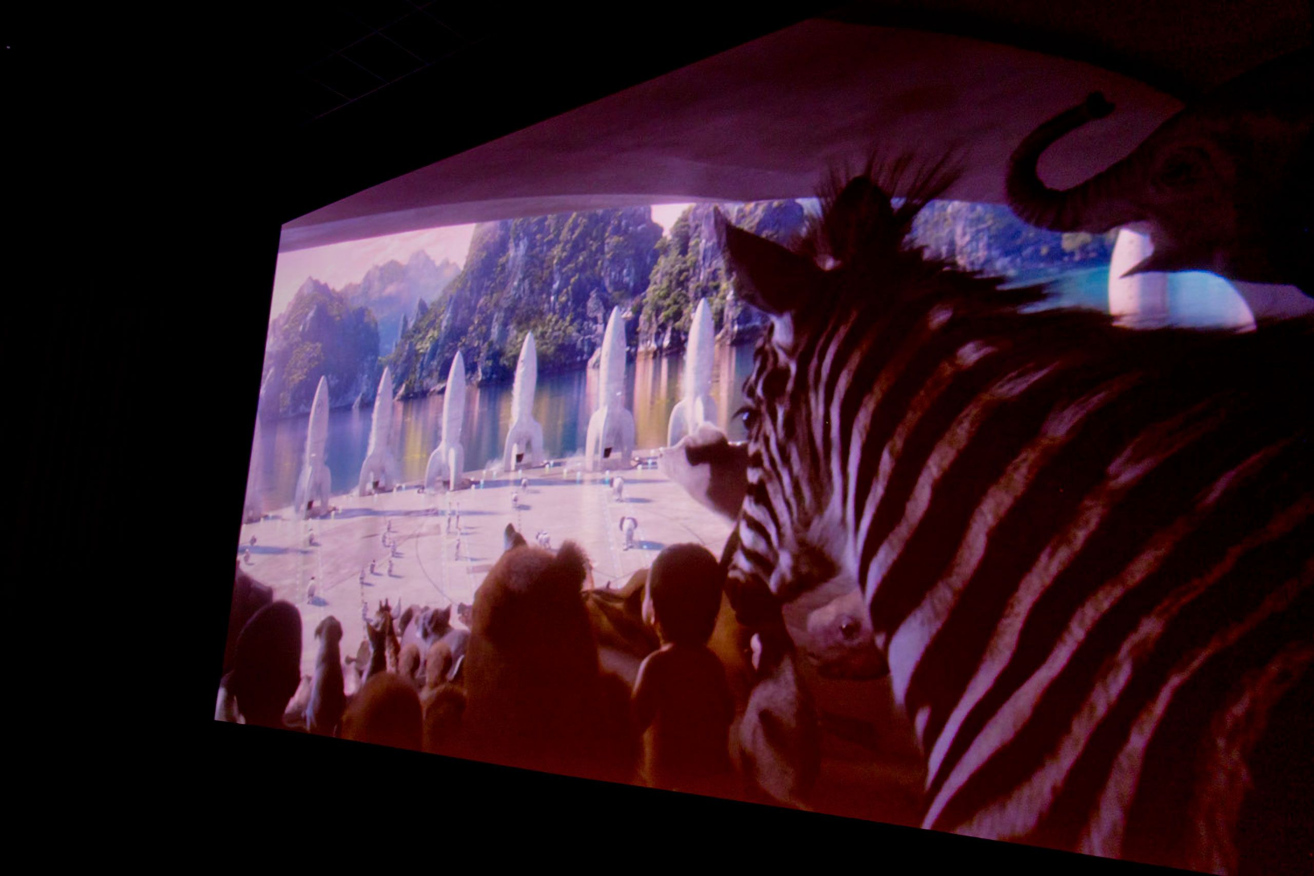 Zebra surrealist image 