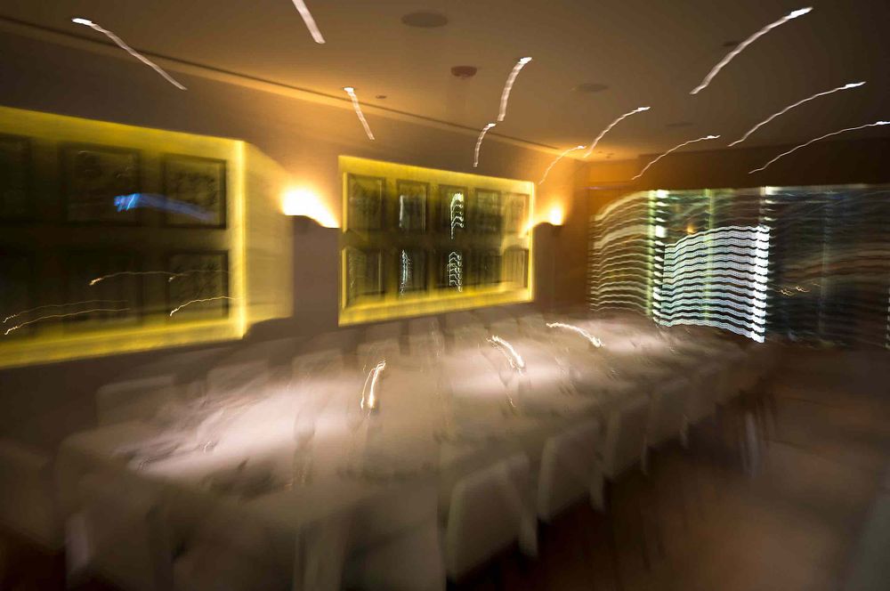 private dinging room in Fig and Olive  restaurant in Chicago