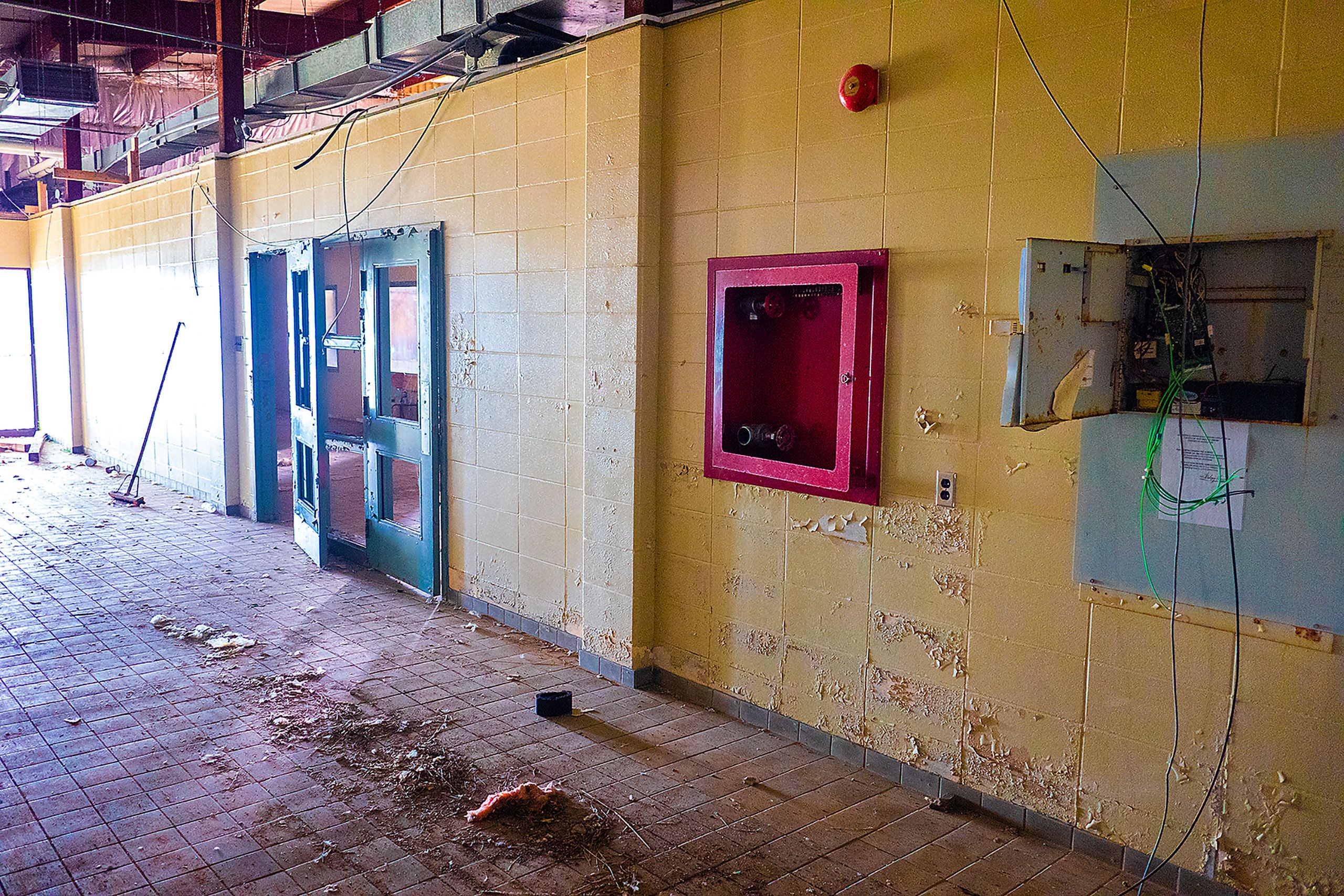 abandoned fish processing plant in Magdalen Islands Îles de la Madeleine Quebec Canada  Harve Aubert