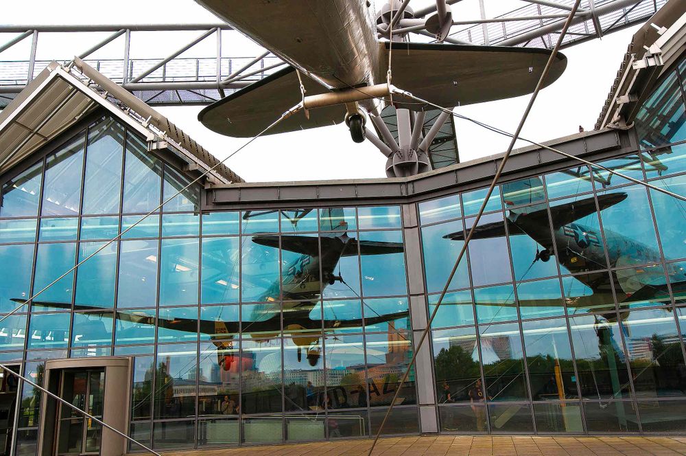 German Museum of Technology roof  Douglas C-47 Skytrain