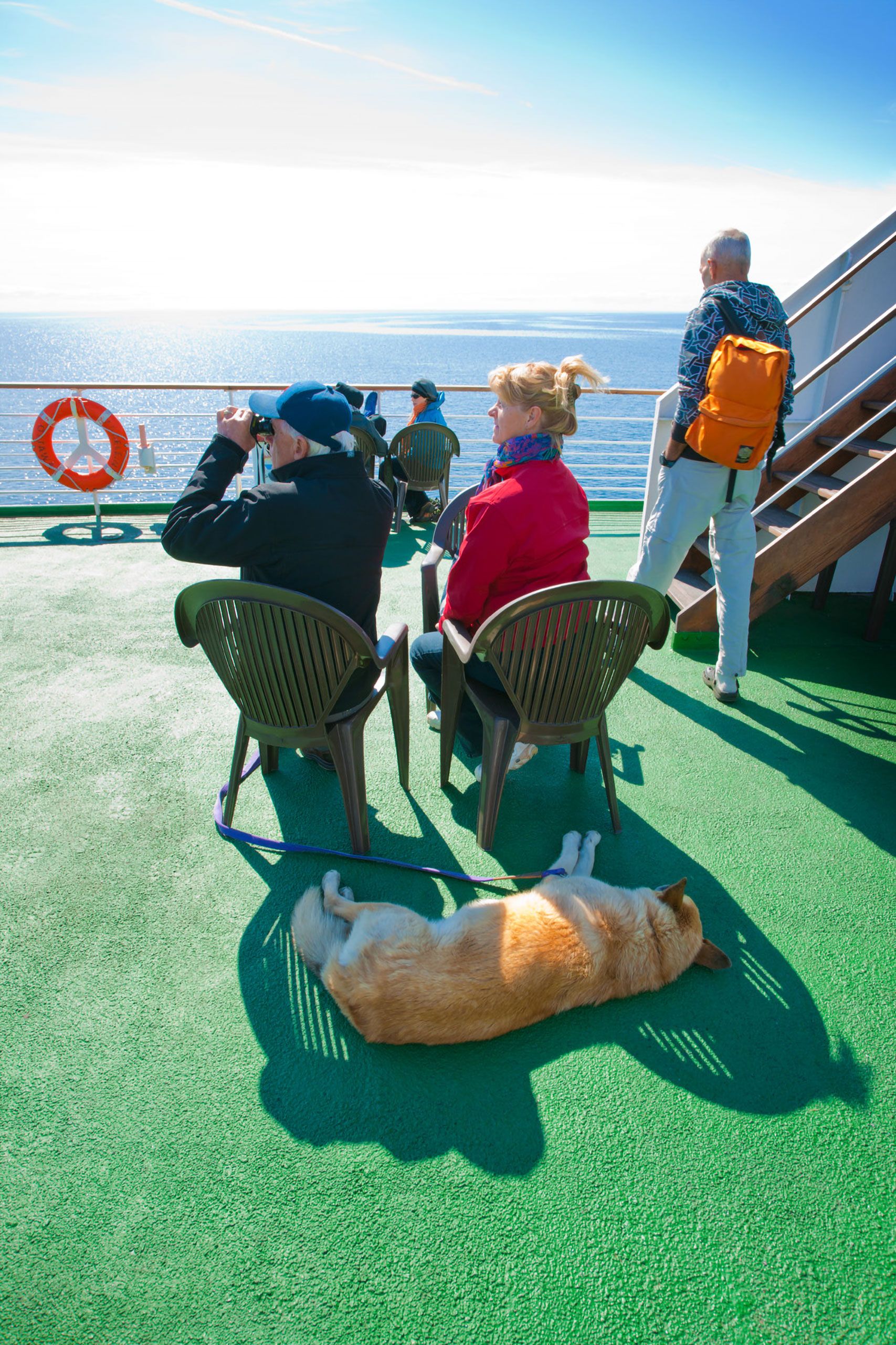 Traversier CTMA Ferry crossing from souris PEI to  Magdalen Islands Îles de la Madeleine Quebec Canada 