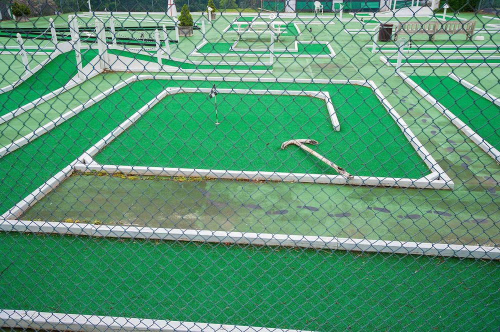 defunct mini golf by the algonquin hotel st andrews