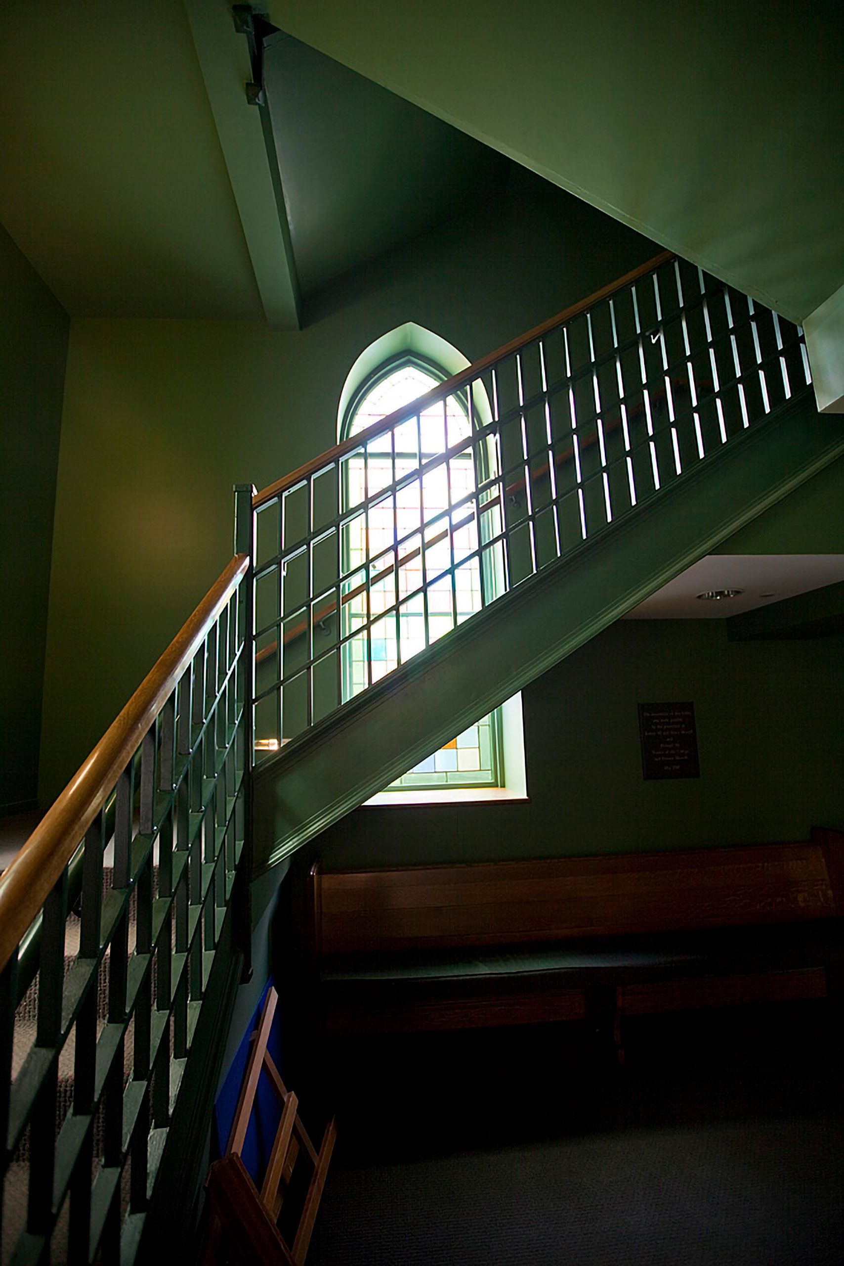 Stairwell Bowdoin College Maine