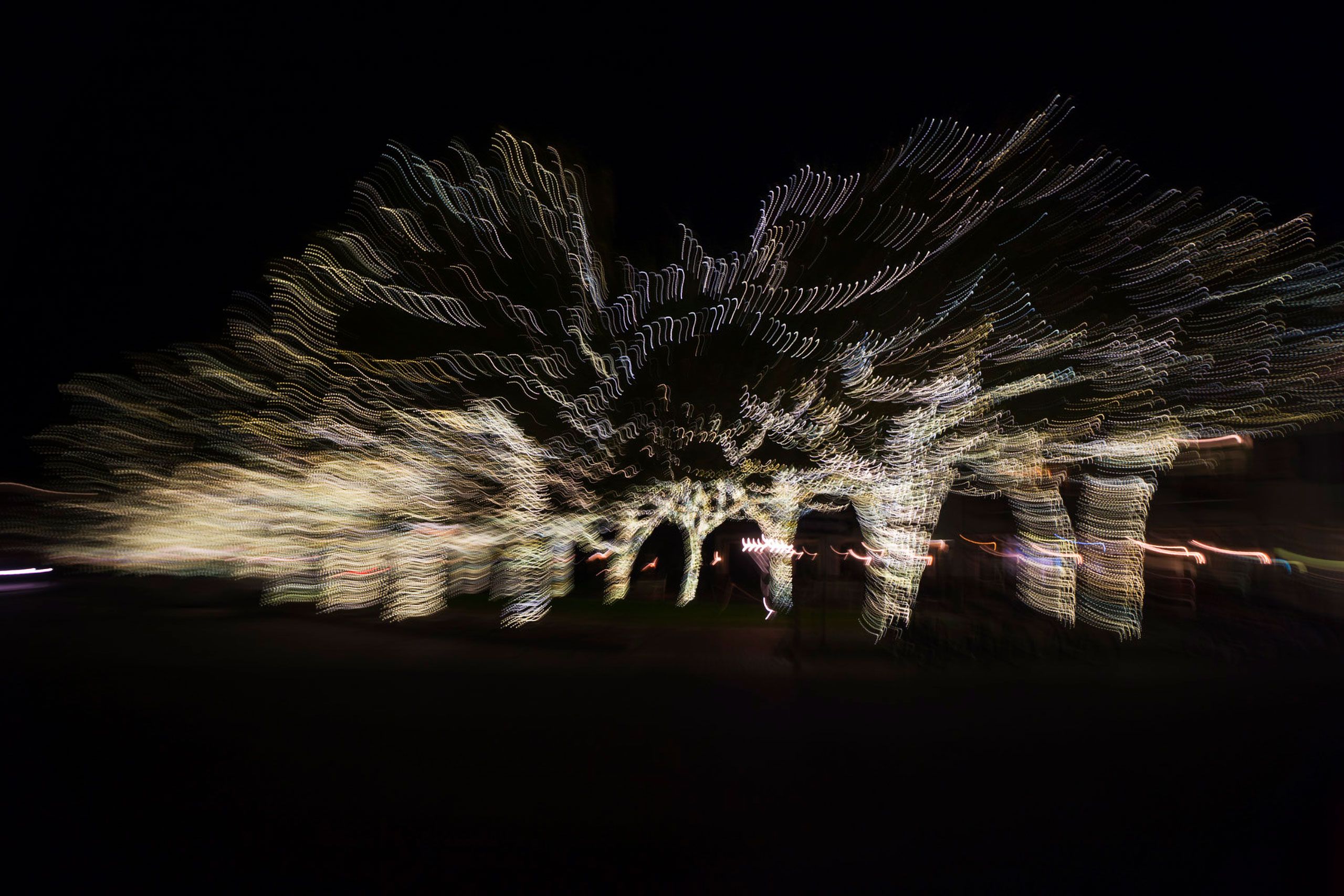 Christmas lights rosemary beach Florida 
