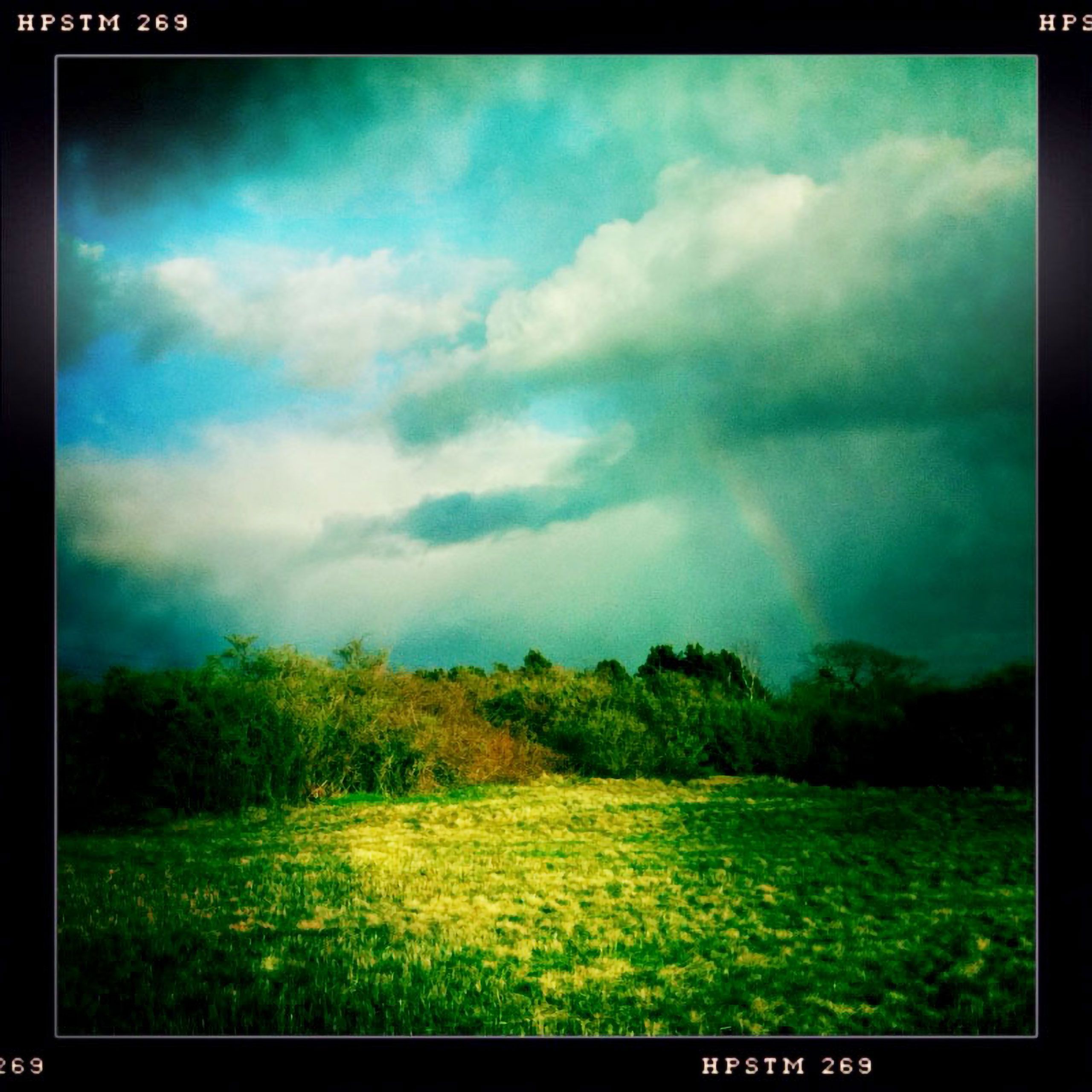 clouds at Crescent beach sate park cape Elizabeth Maine rainbows: