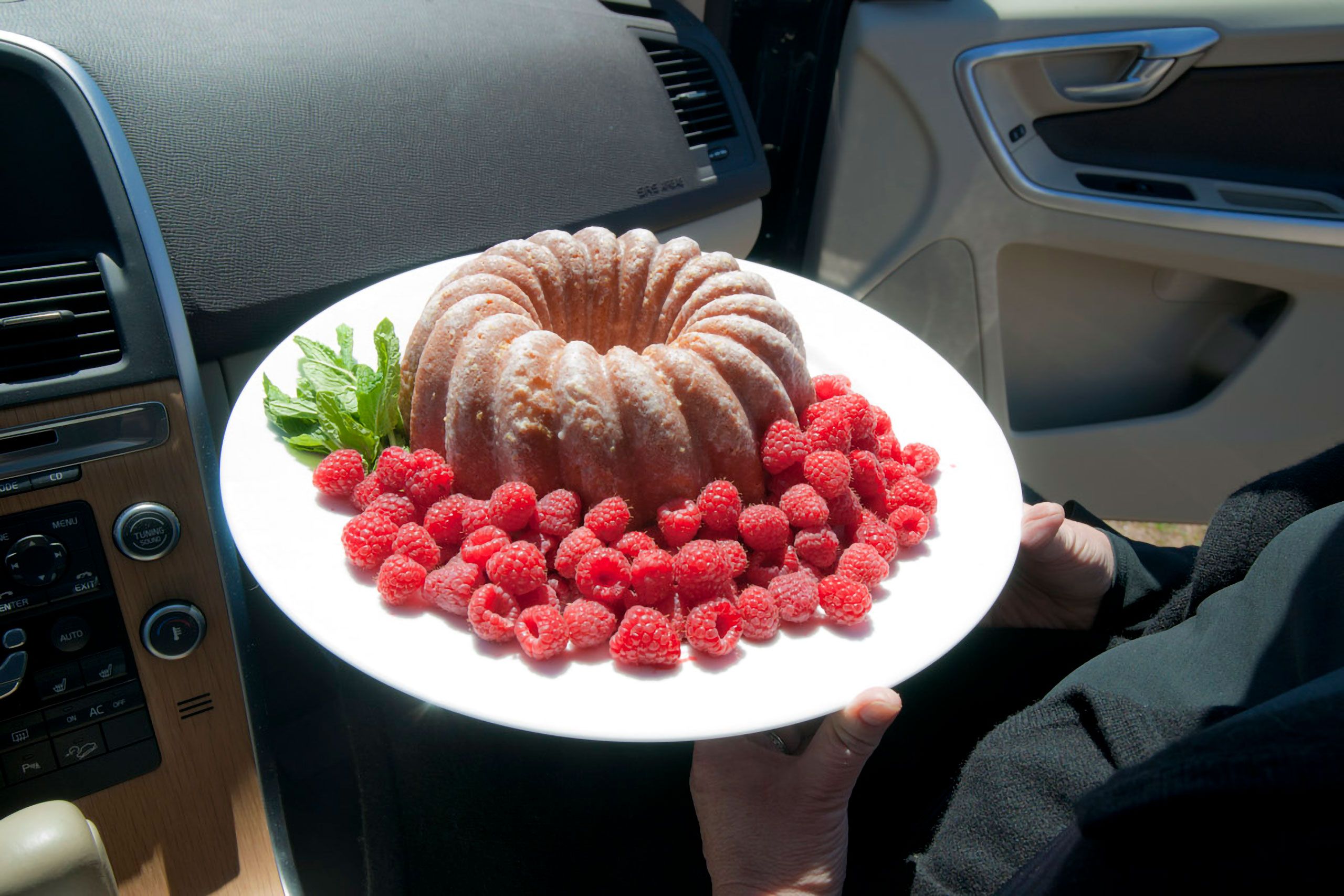 home made lemon Cake one way to party cape Elizabeth Maine