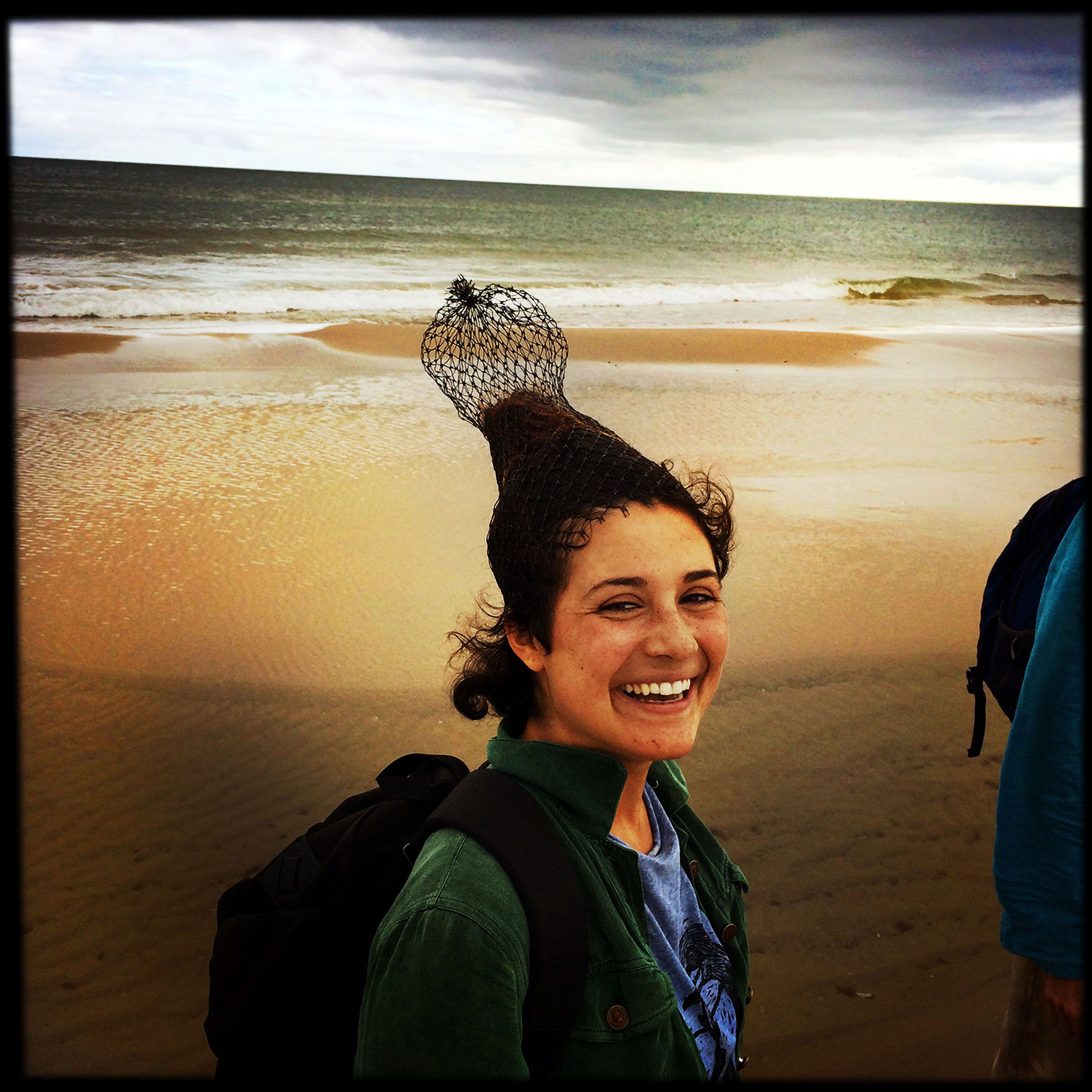 beach goddess Magdalen Islands Îles de la Madeleine Quebec Canada  Harve Aubert