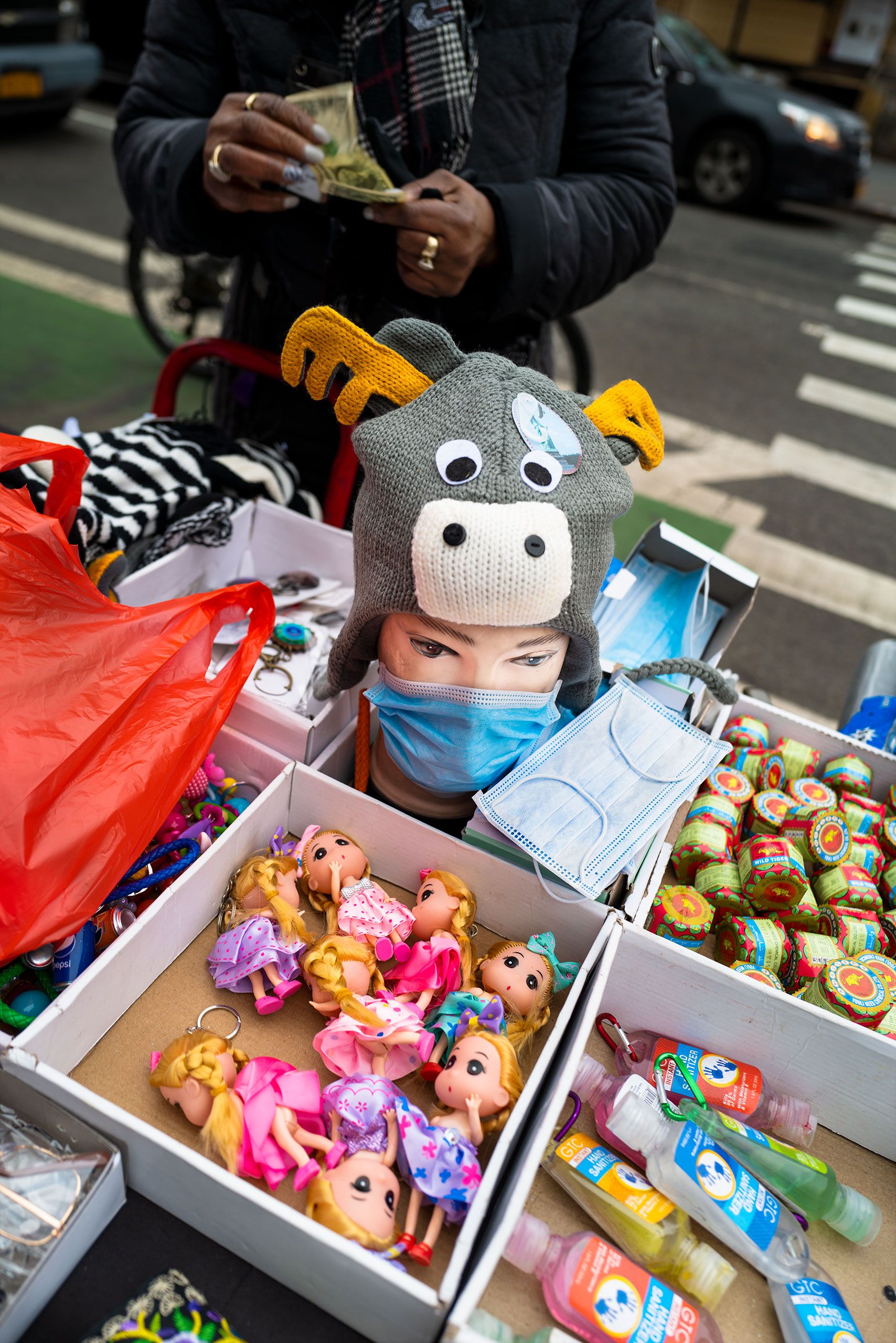 Street vendor in New York city 