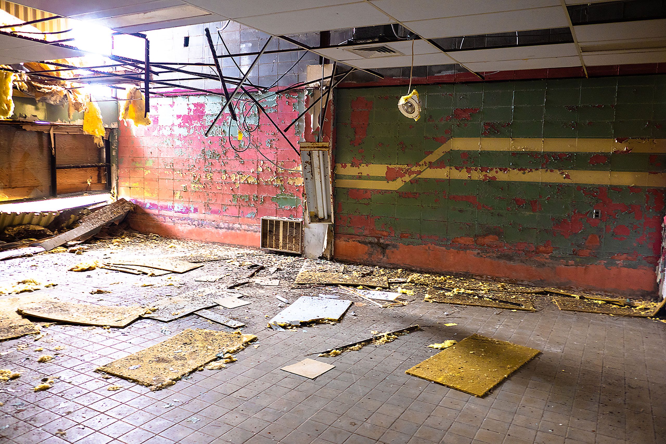 abandoned fish processing plant in Magdalen Islands Îles de la Madeleine Quebec Canada  Harve Aubert