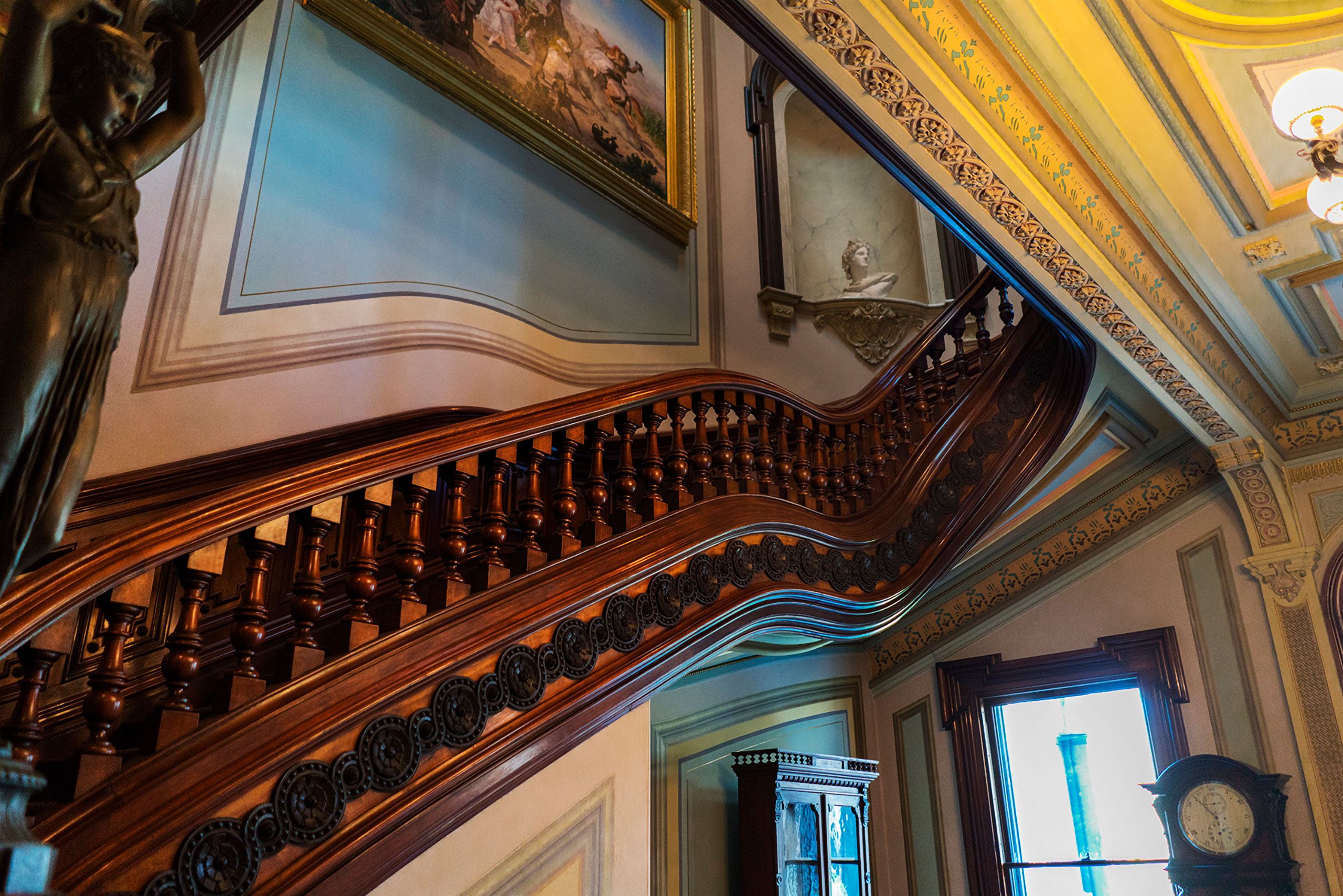 Crocker Museum Sacramento California stair rail 
