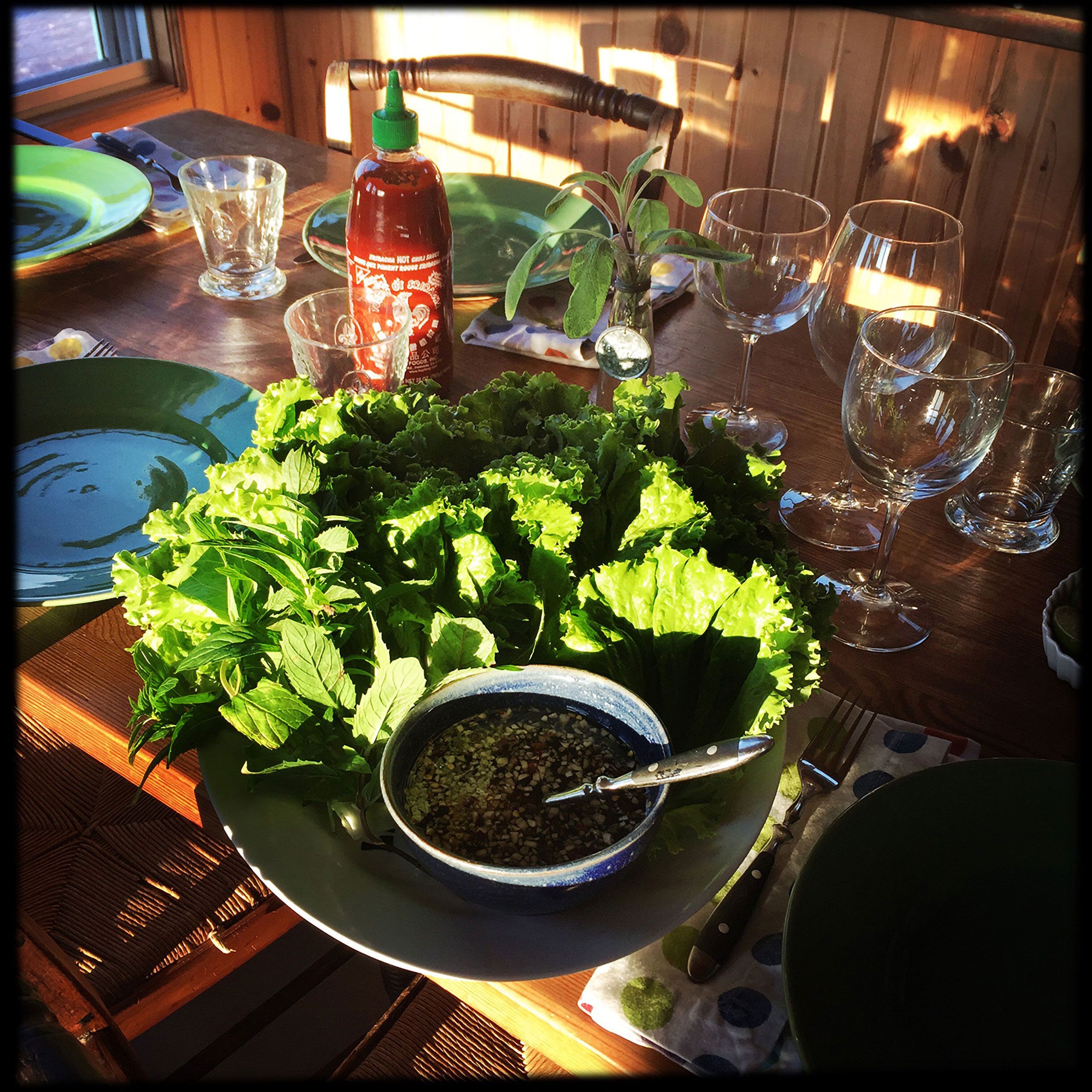 dinner is served  Magdalen Islands Îles de la Madeleine Quebec Canada  Harve Aubert