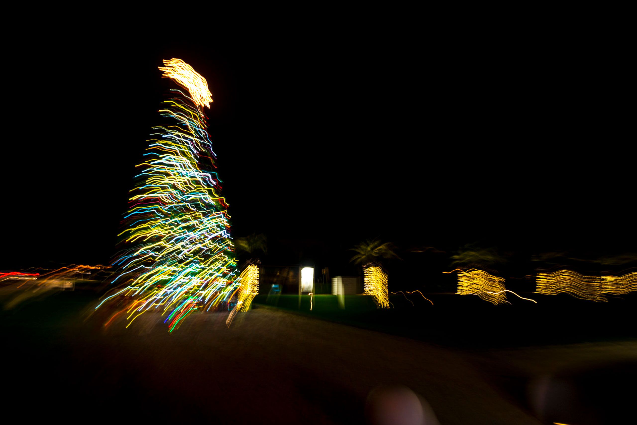 Christmas lights alys  beach Florida 