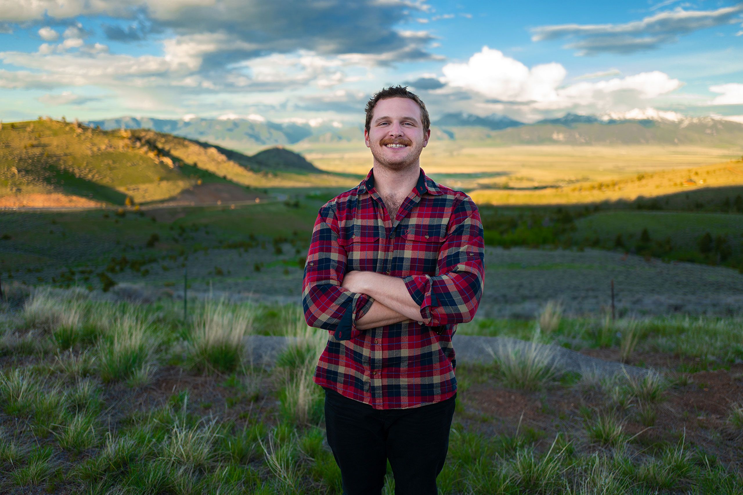 Jack Roos near Virginia City Montana