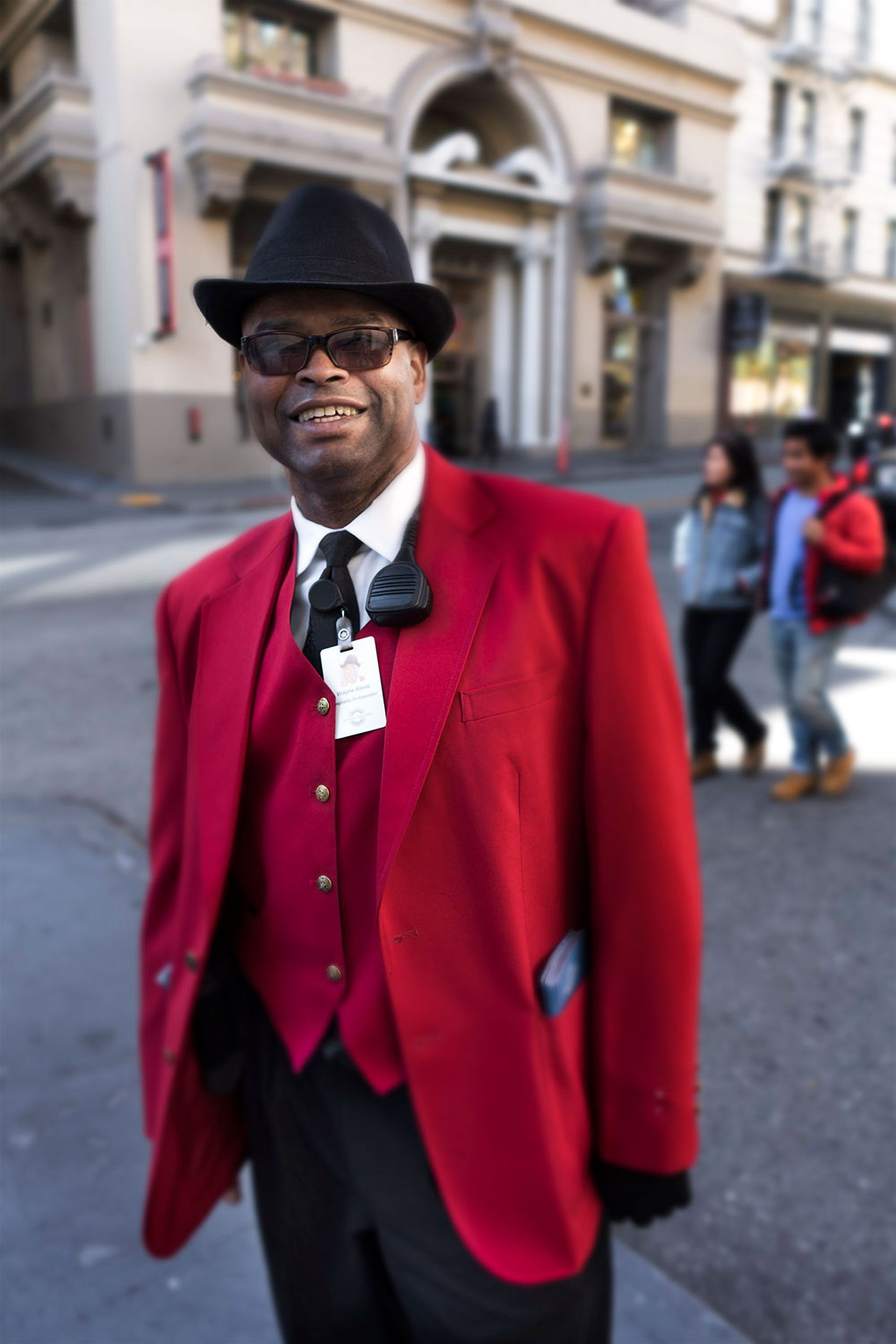 Friendly Golden Gate Greeter San Francisco California 