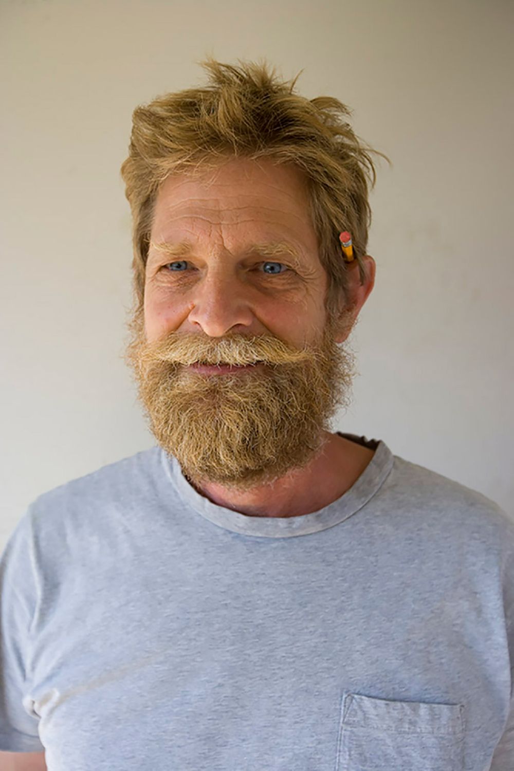 location  adverting photography  model as organic farmer