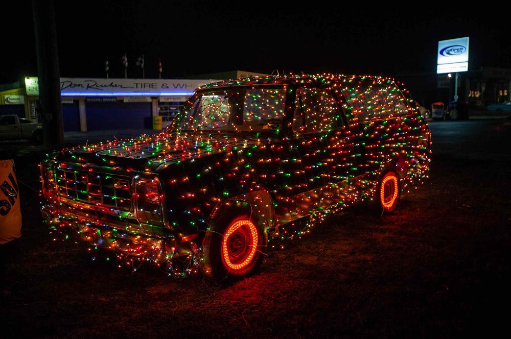 Light up car maryland USA