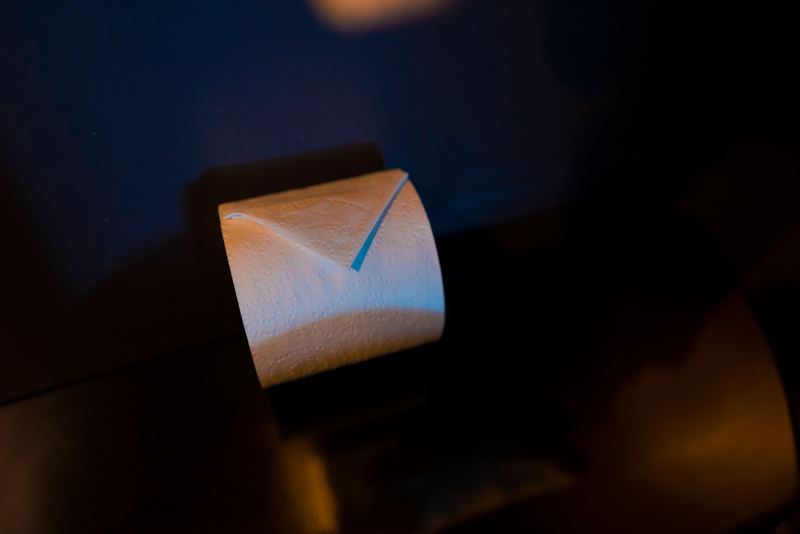 new roll of toilet paper 