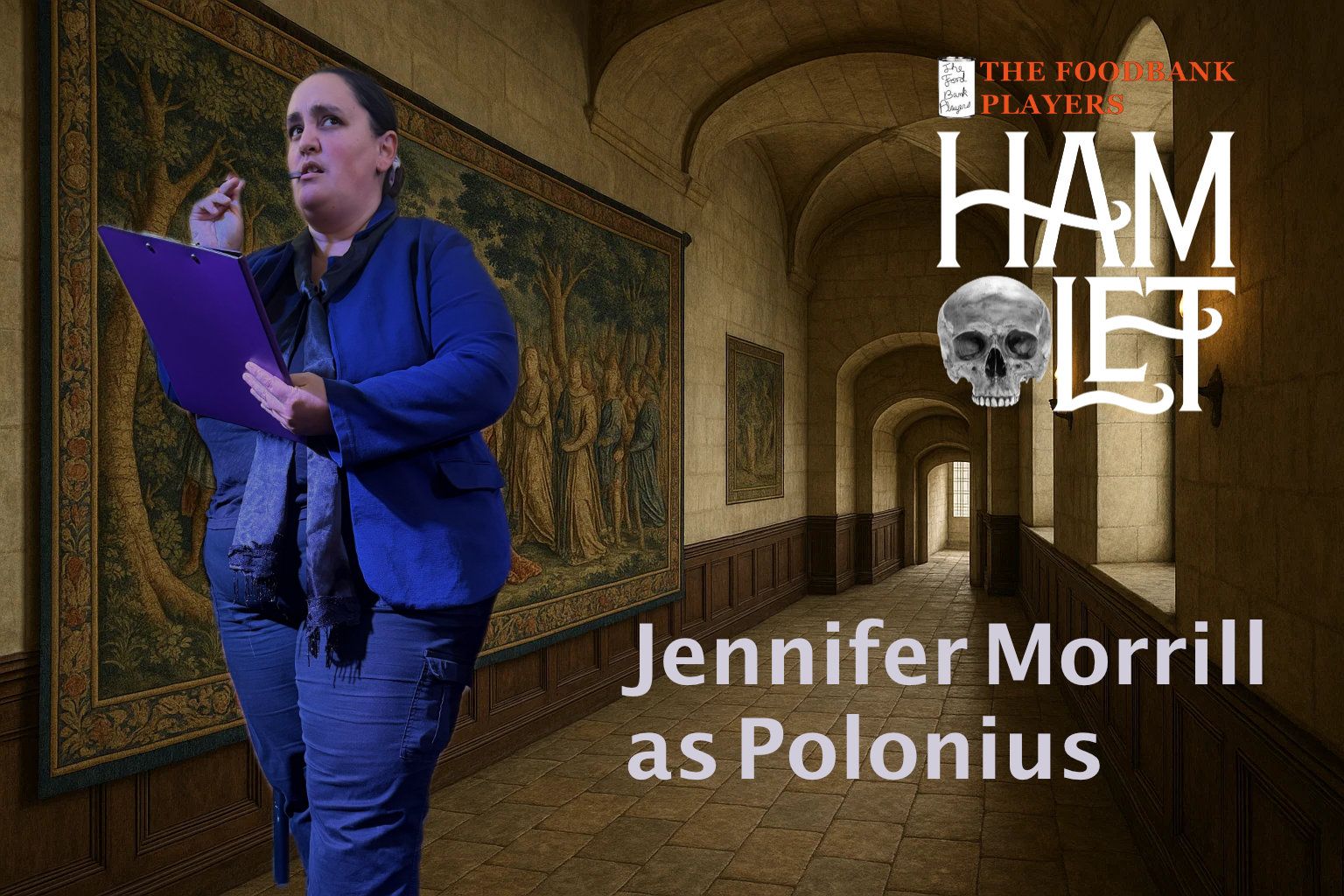 Jennifer Morrill as Polonius
