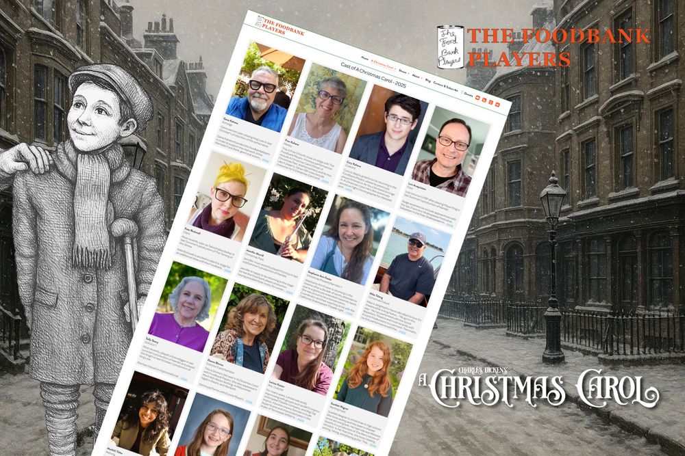 Xmas Carol 2025 cast