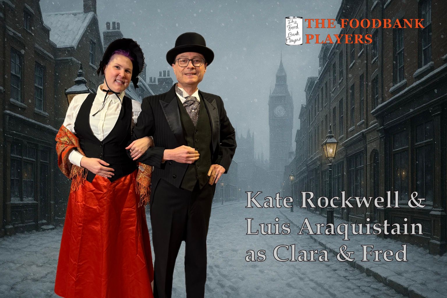 Clara and Fred Xmas Carol 2025 trading card.jpg