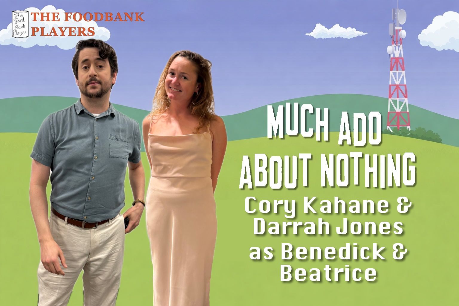 Cory Kahane & Darrah Jones as Benedick & Beatrice