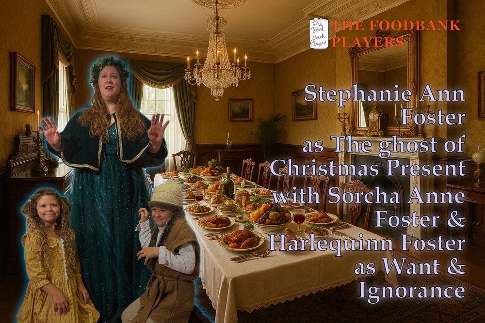 Xmas Carol 2025 xmas present trading card