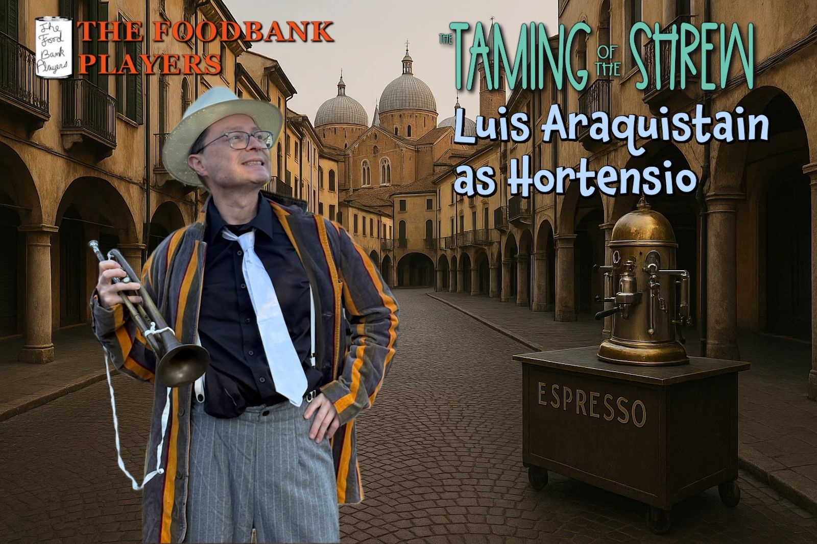 Luis Araquistain as Hortensio