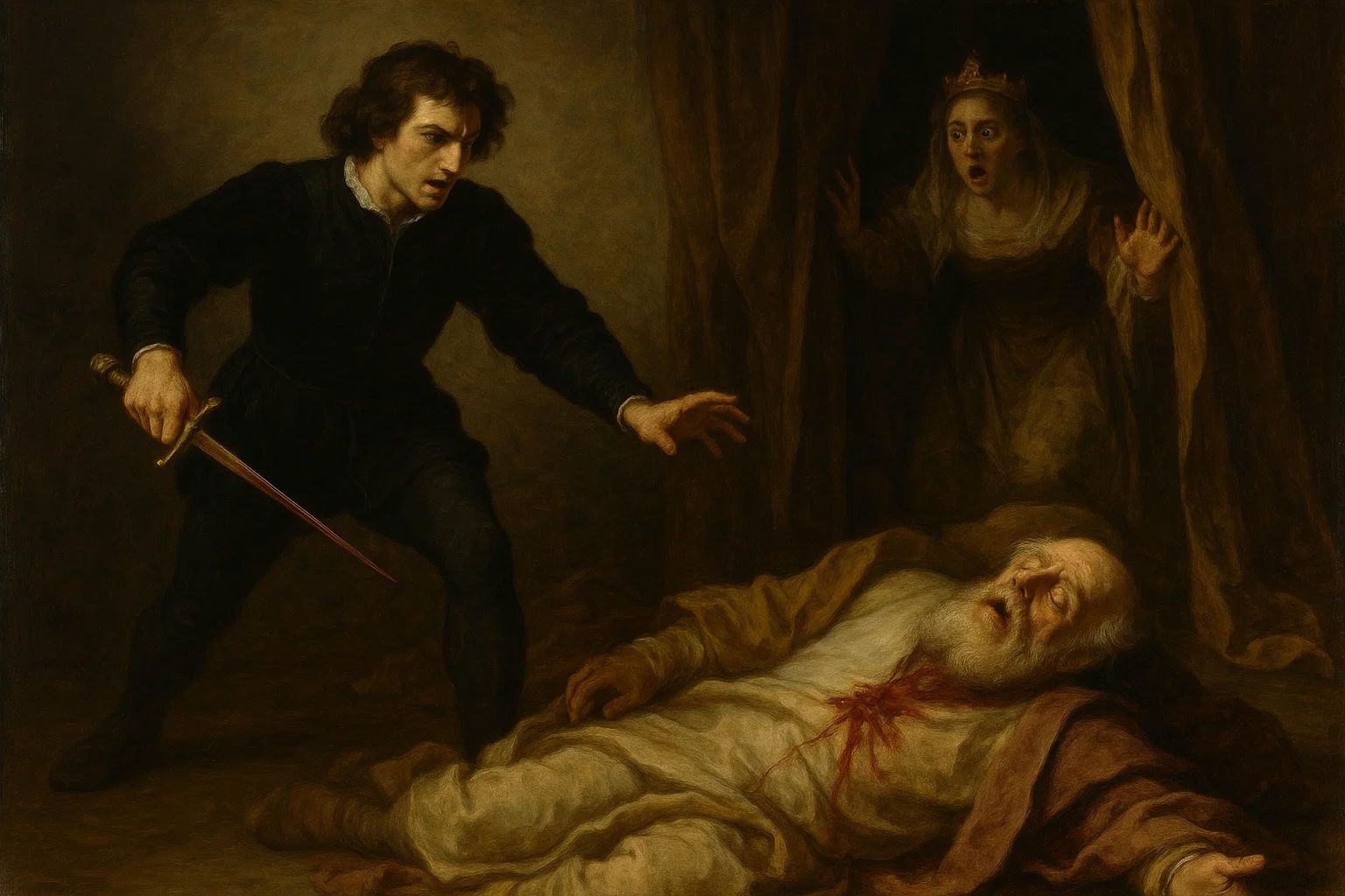 Death of Polonius
