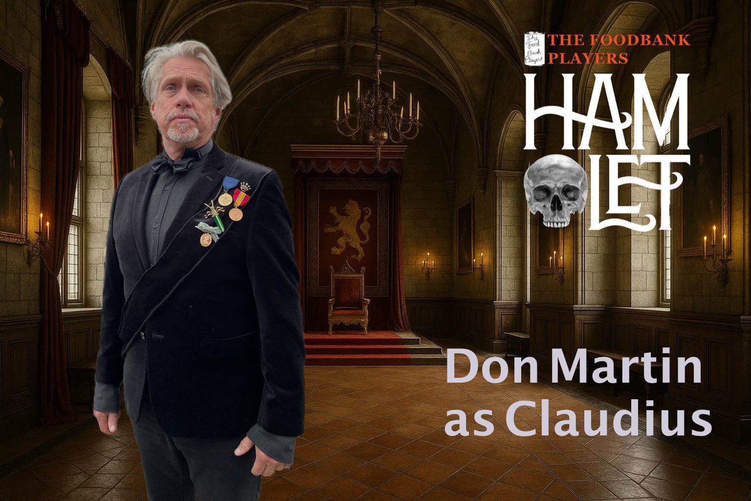 Don Martin as Claudius