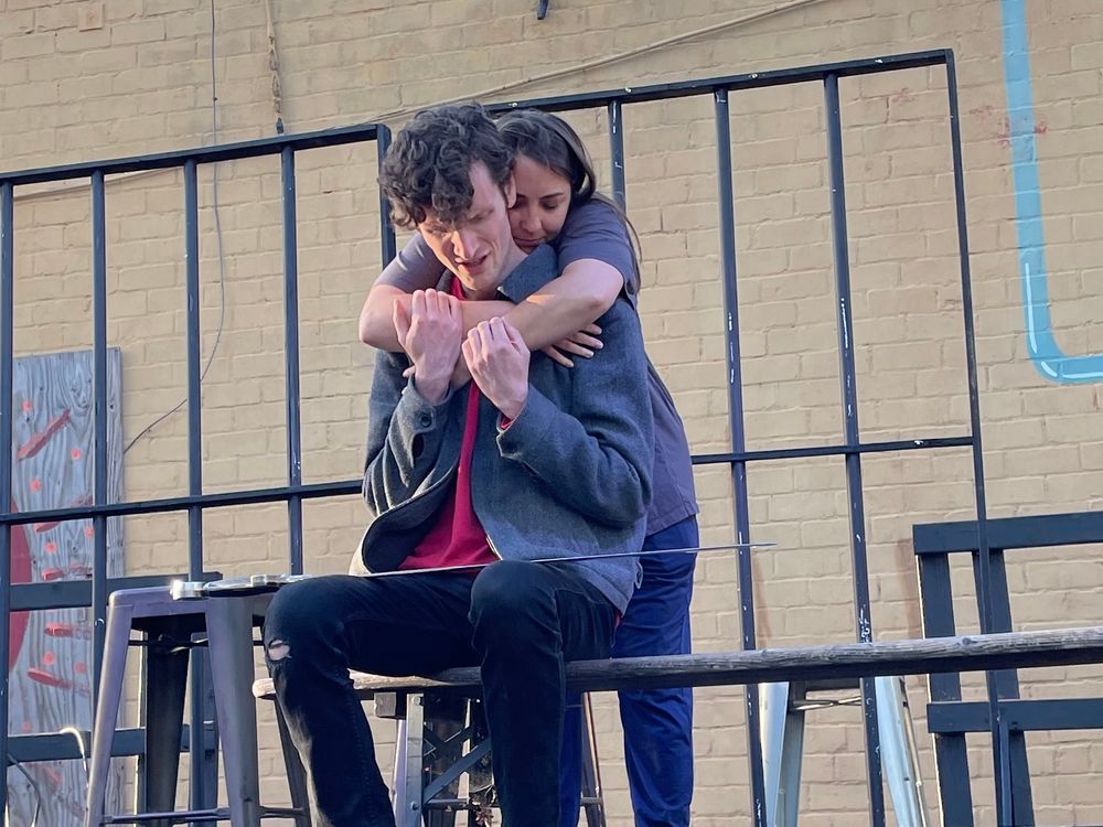 Hamlet and Ophelia