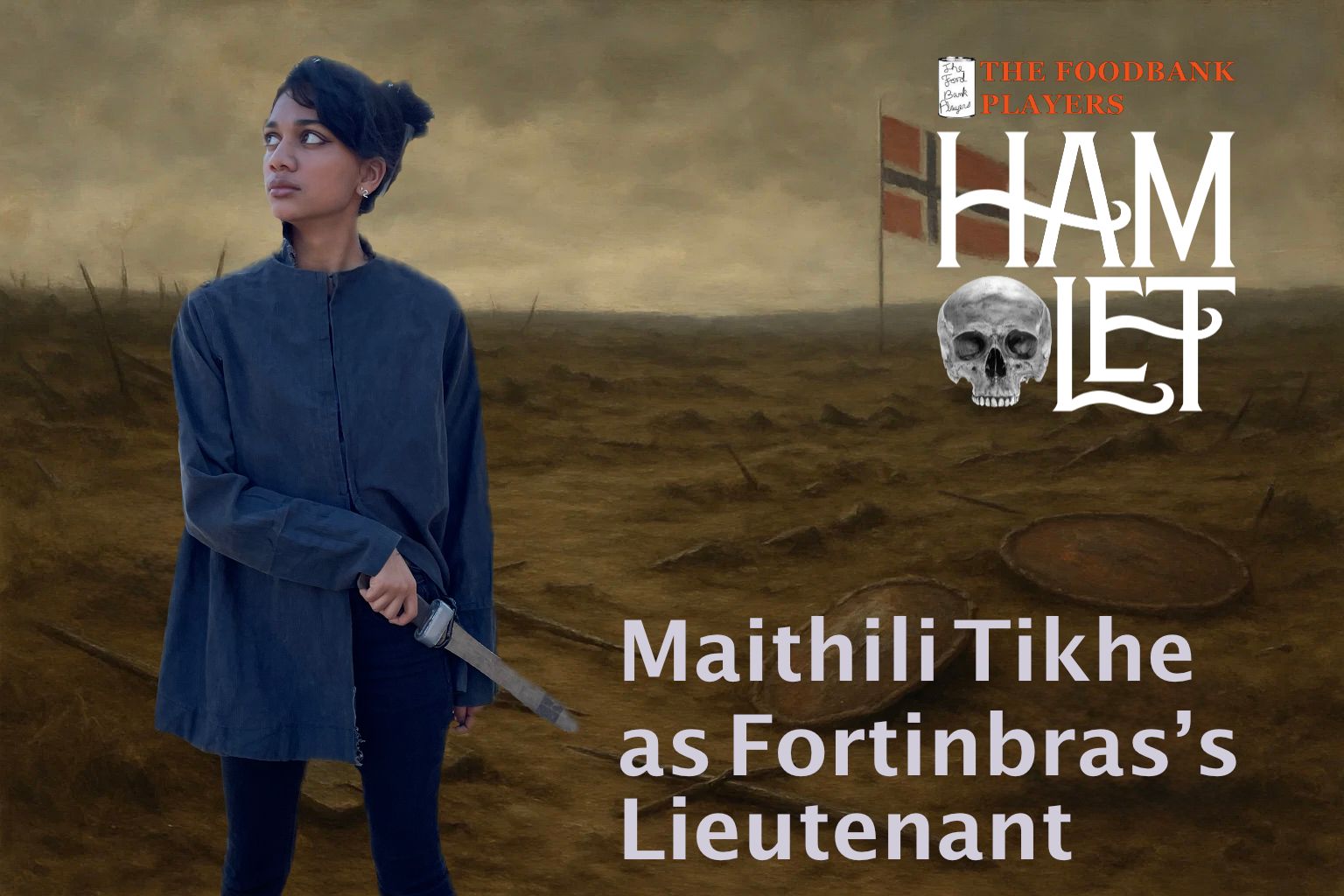Maithili Tikhe as Fortinbras's Lieutenant