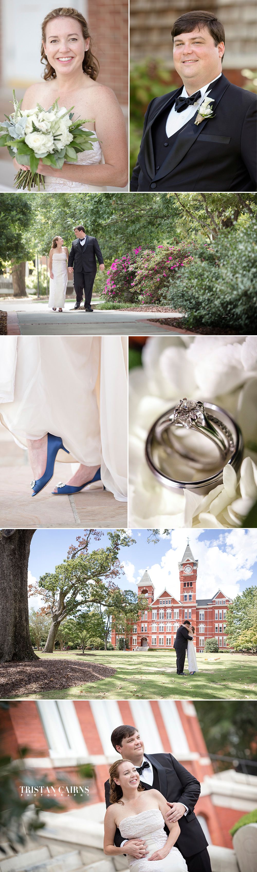 Auburn University Sanford Lawn Wedding