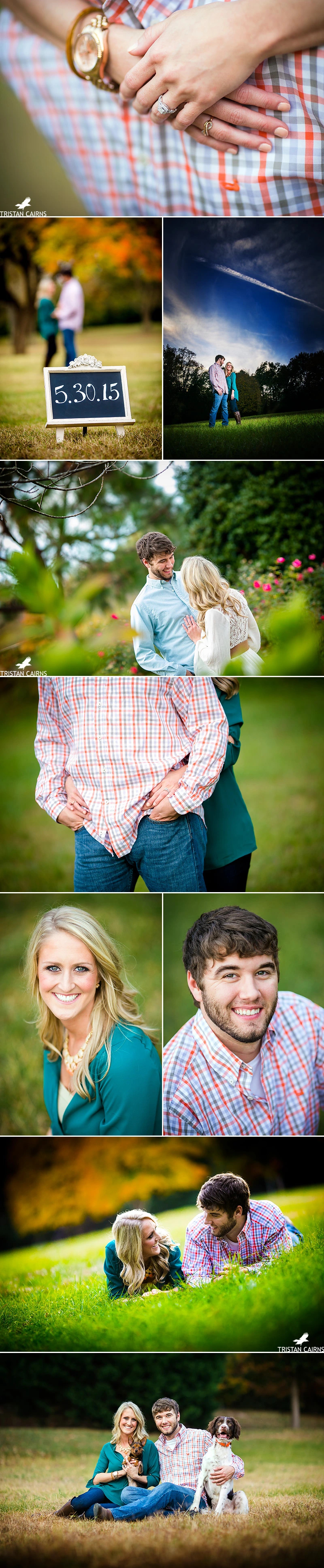 Auburn Alabama Engagement Session Kiesel Park