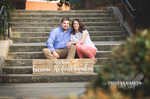 Columbus Georgia River Walk Engagement Session