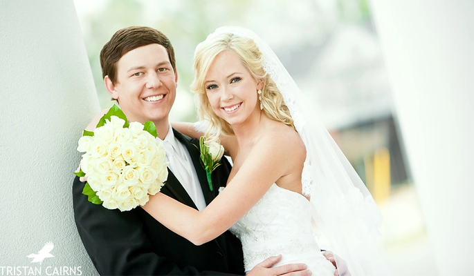 Opelika Alabama First Baptist Church Wedding