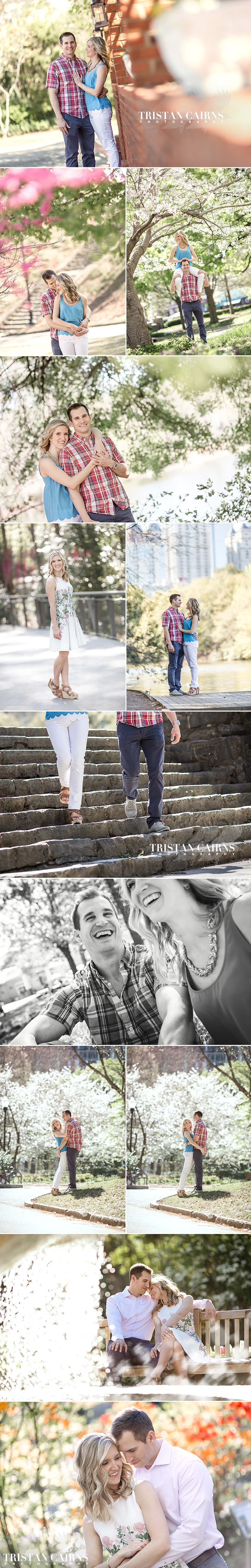 Atlanta Georgia Piedmont Park Engagement