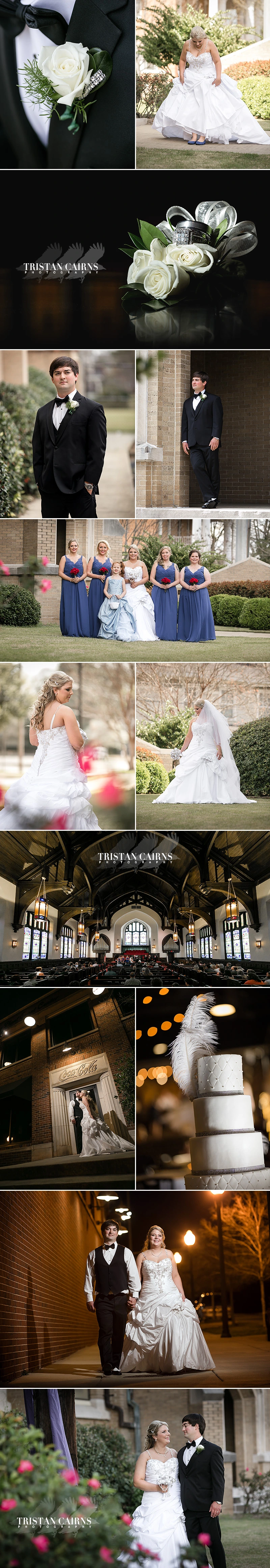 Opelika Alabama Downtown Wedding Photographer 