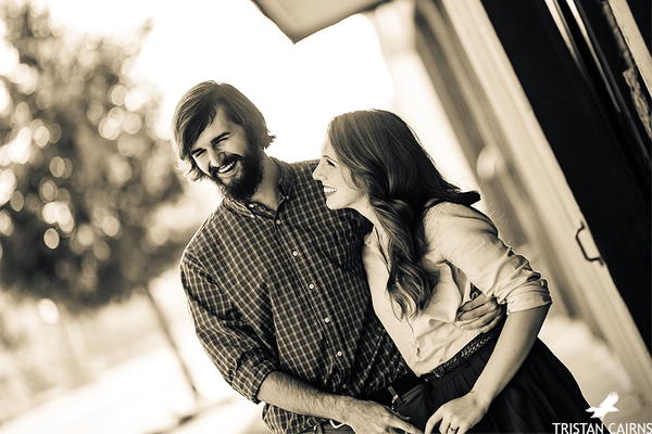 Opelika Alabama Downtown Engagement Session 