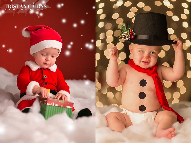 Auburn Alabama Baby Christmas Portrait Photographer