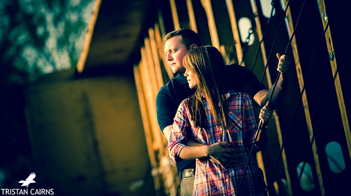 Opelika Alabama Downtown Engagement Session