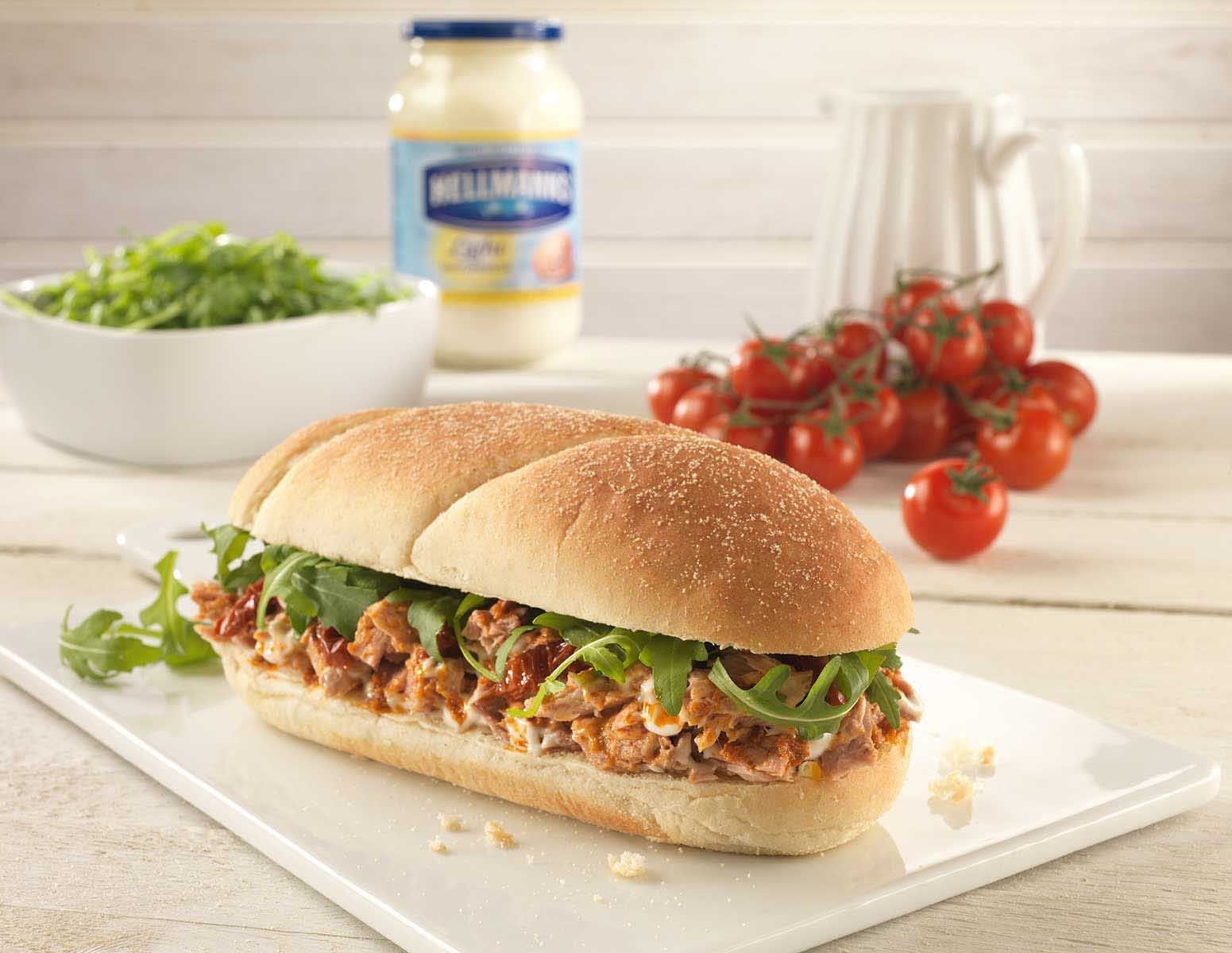 Hellmann's Tuna Salad Sub Roll.