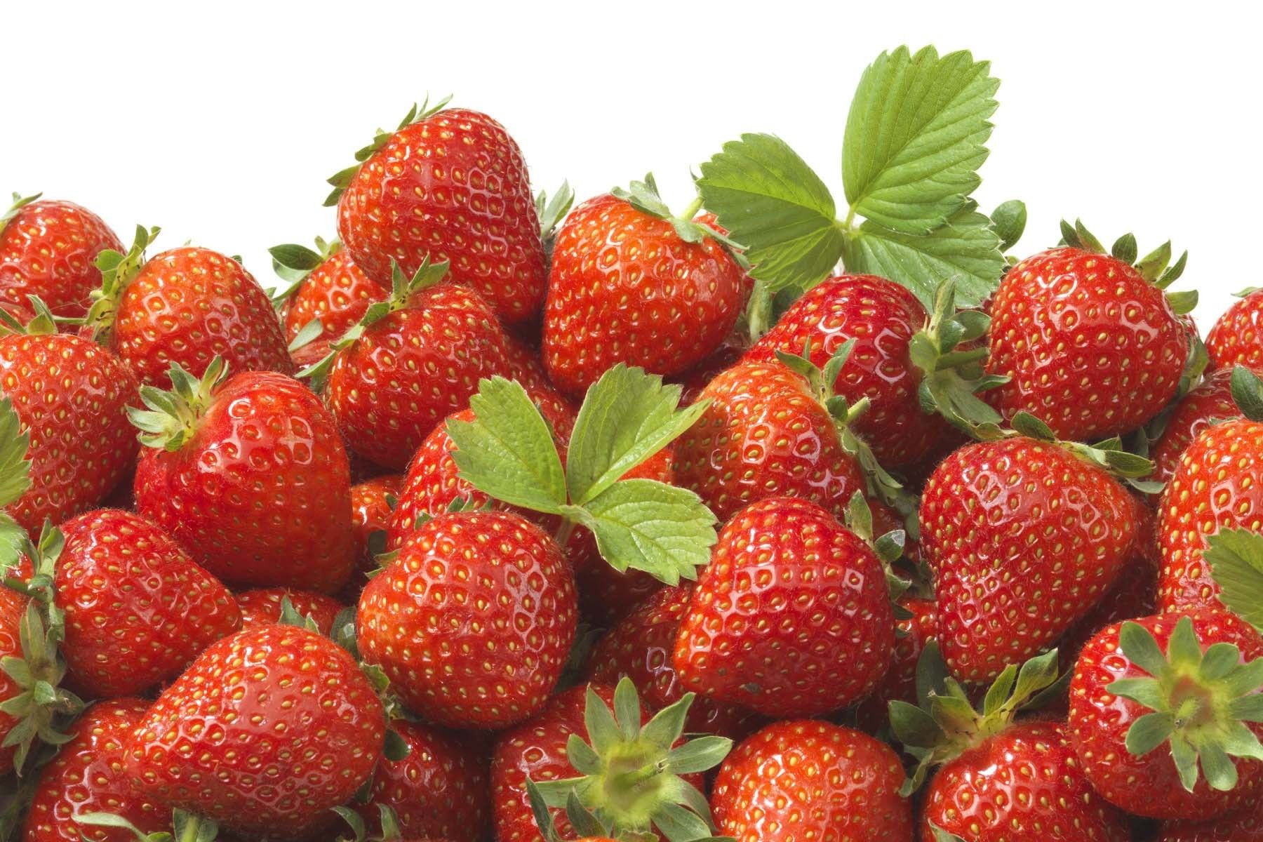 Fresh Strawberries.