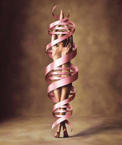 Consumer Ad championing progress achieved in breast cancer research Abbott Industries/Adair Greene