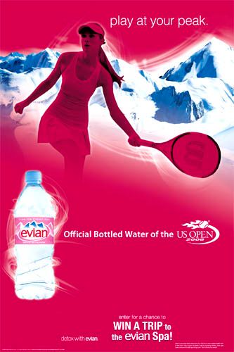 Evian/US Open POP/Origen Partners
