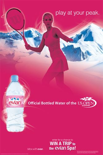 Evian/US Open POP/Origen Partners