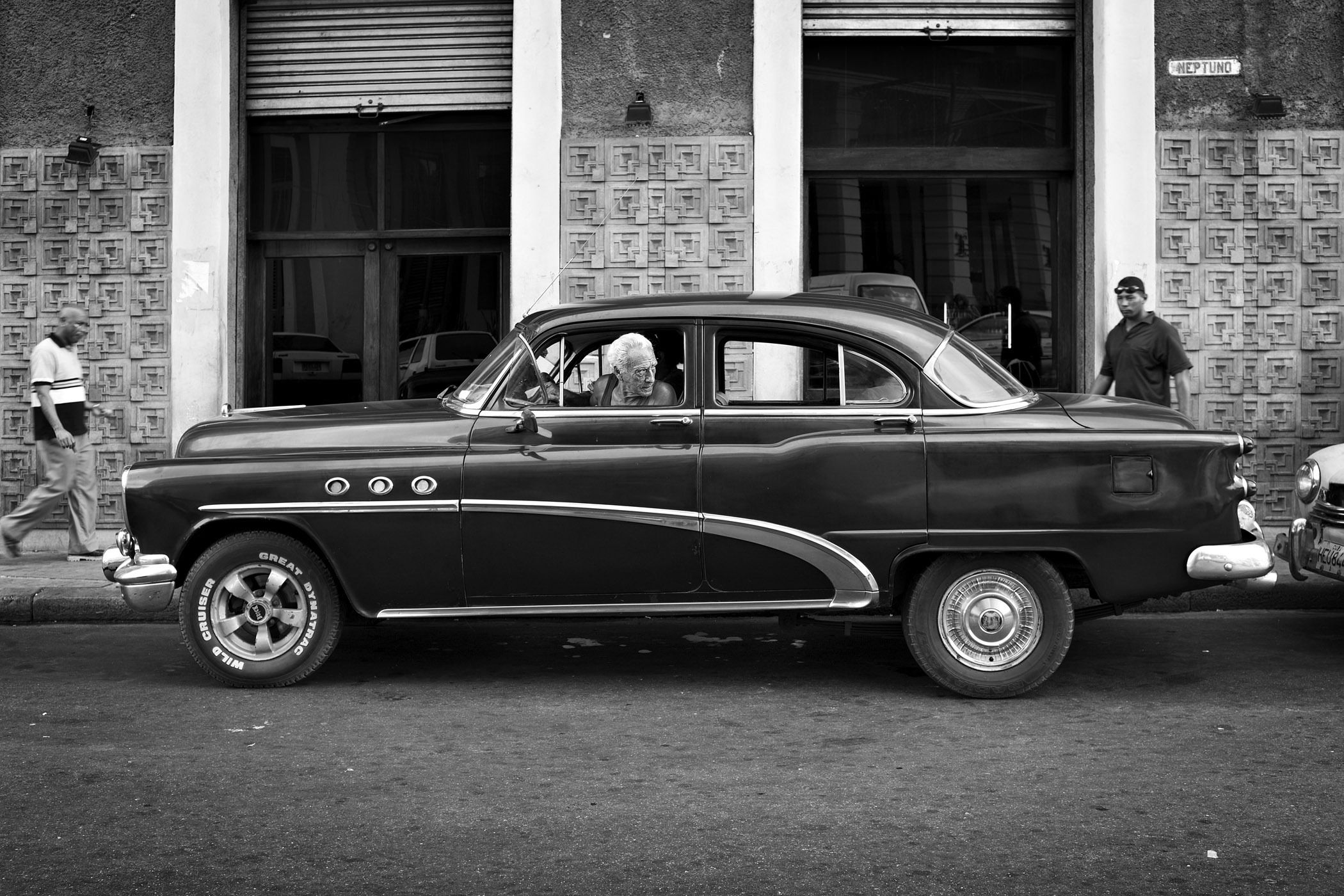 while most automobiles in cuba are modern economy cars produced in china and russia, it is common to see classic american cars from the 1940's and 50's used as taxi cabs, and limousines. TAXI