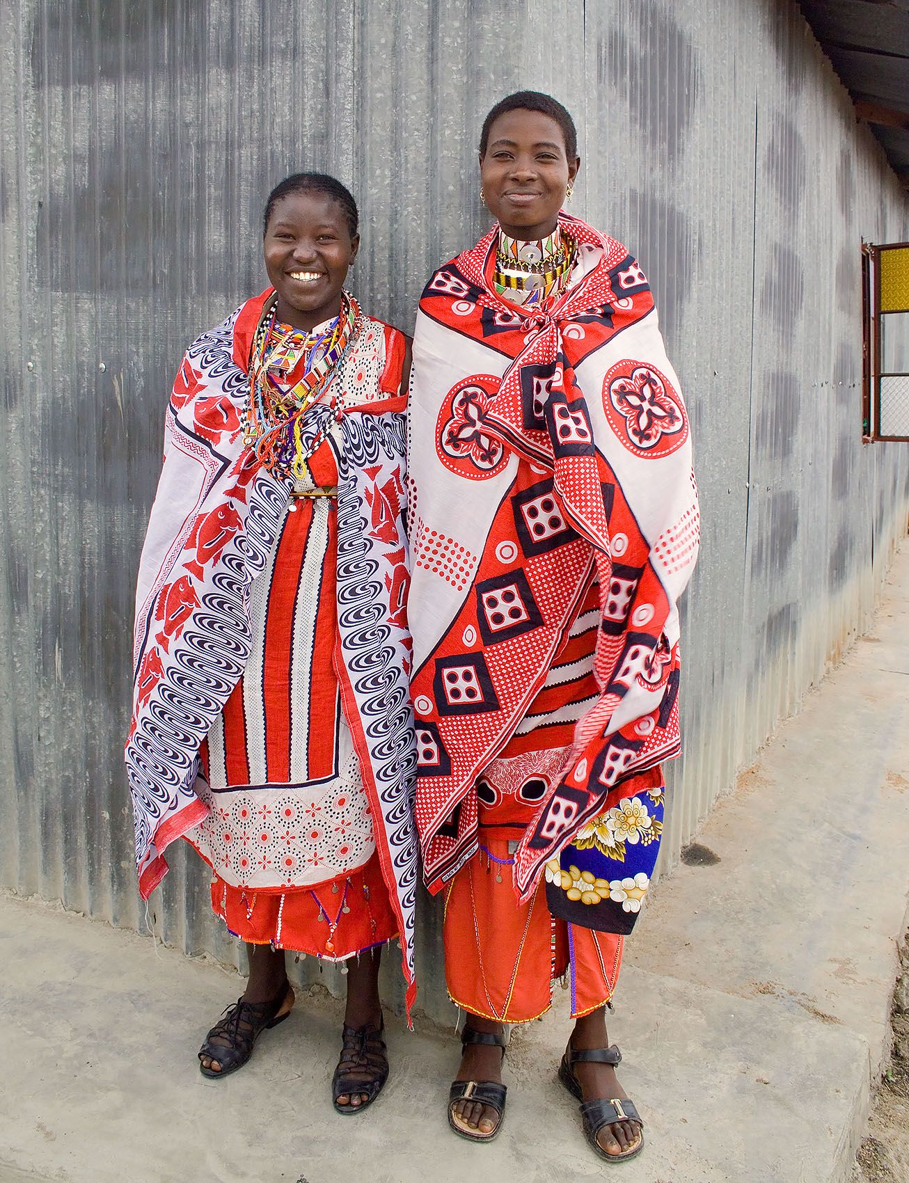 Two Maasai Girls